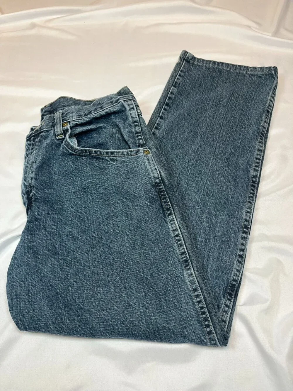 Wrangler 965T1QS Regular Fit Jeans Men's 31x30 Medium Wash Blue Denim Cotton